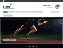 Tablet Screenshot of lisco-gruppe.de